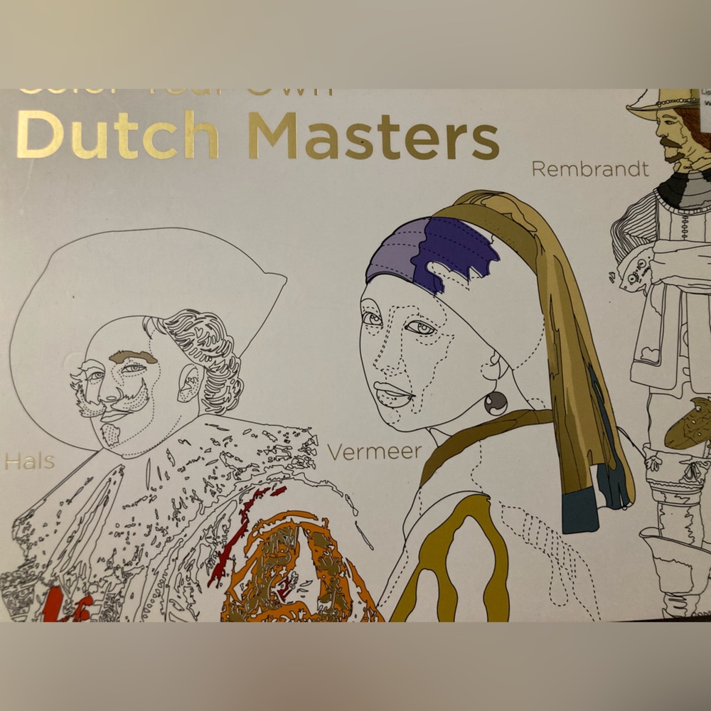 Color Your Own Dutch Masters
